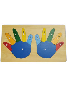 Hand Puzzle and Number 2