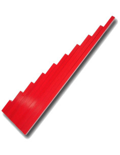 Long Red Rods, Montessori Materials, Educational tool 2