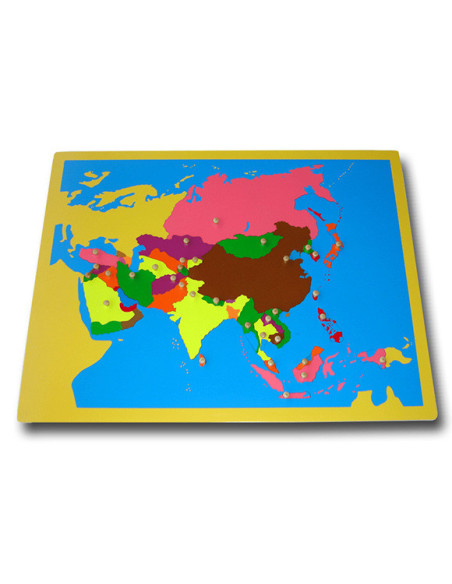 Asia Puzzle Map