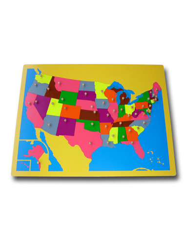 USA Puzzle Map