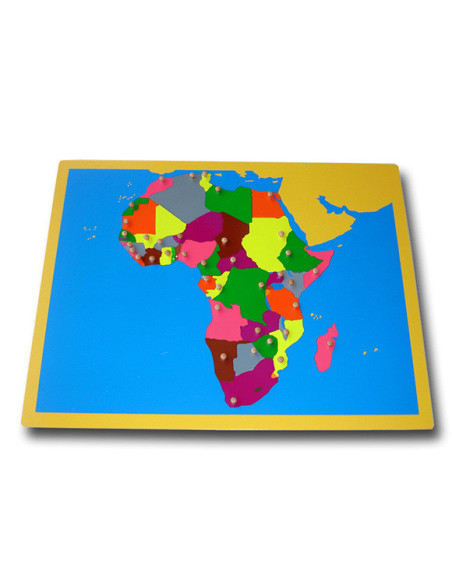 Africa Puzzle Map