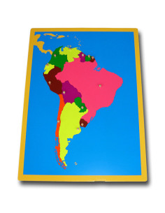 South America Puzzle Map 2
