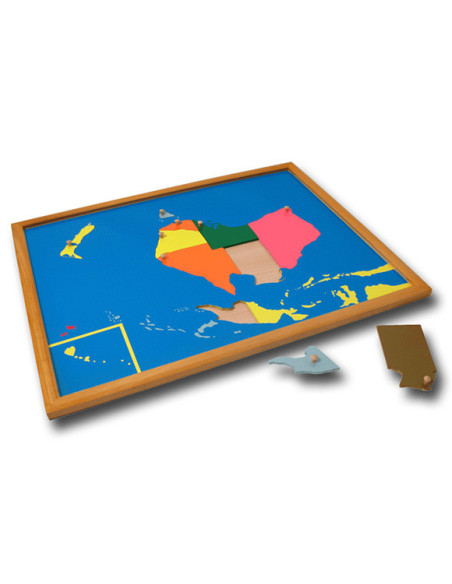 Australia Puzzle Map