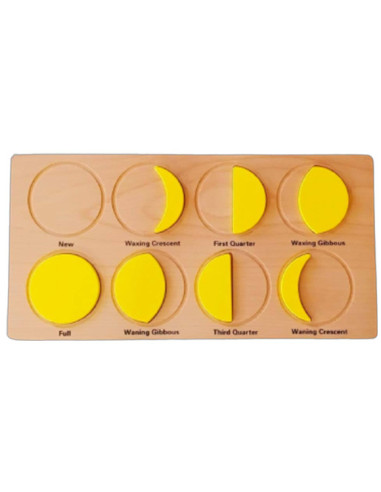 Wooden Moon Phases