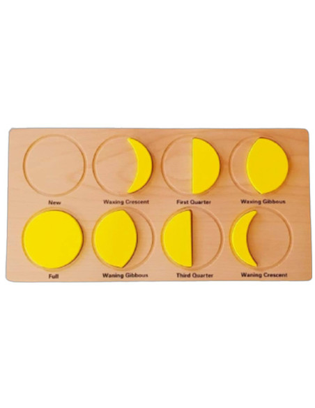 Wooden Moon Phases