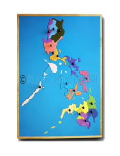 Philippine Puzzle Map - 17 Regions 2