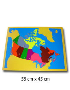 Canada Puzzle Map