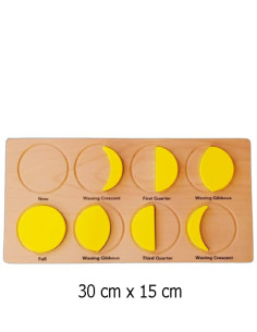 Wooden Moon Phases