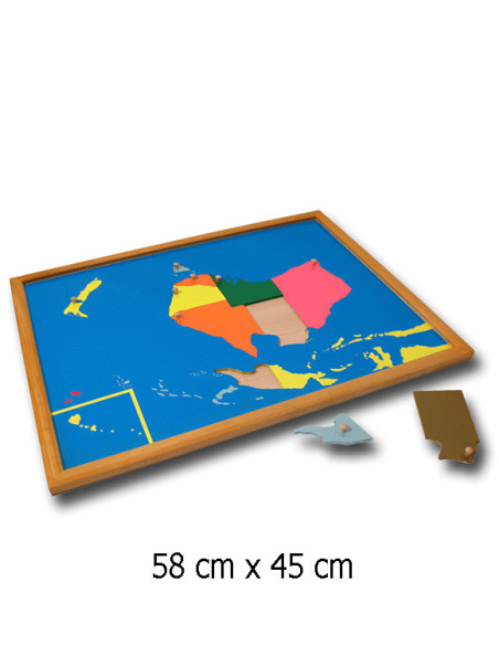 Australia Puzzle Map