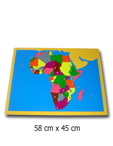 Africa Puzzle Map