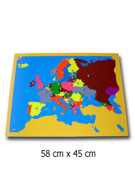 Europe Puzzle Map