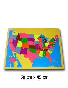 USA Puzzle Map