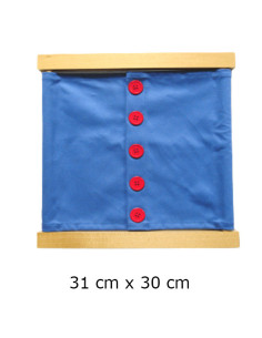 Large Buttons Dressing Frame