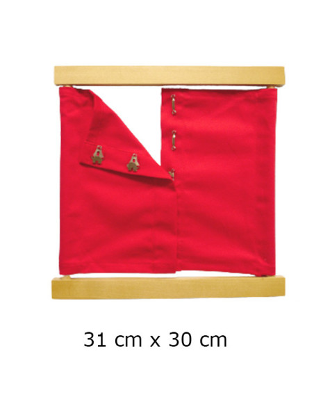 Hook & Eye Dressing Frame Hook & Eye Dressing Frame