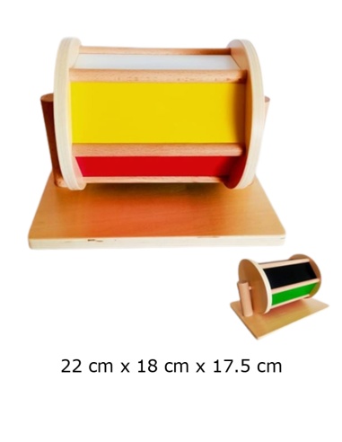 Wooden Spinning Drum Toys