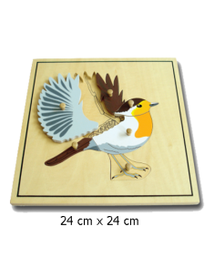 Bird Puzzle Skeleton