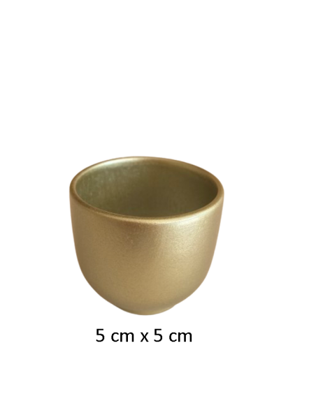 Golden Wooden Bowl Golden Wooden Bowl