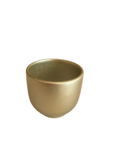 Golden Wooden Bowl Golden Wooden Bowl