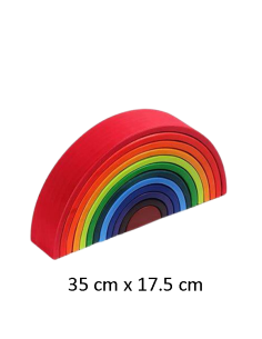 Wooden Rainbow Stacker