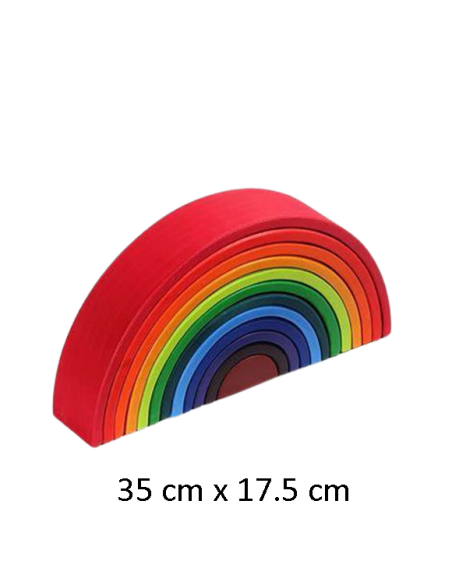 Wooden Rainbow Stacker