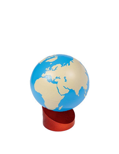 Globe Land and Water Painted