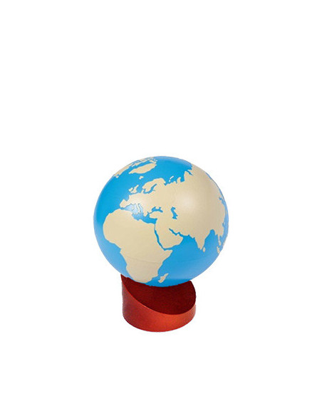 Globe Land and Water Painted