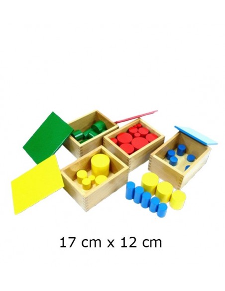 Knobless Cylinders (Set of 4) Knobless Cylinders (Set of 4)