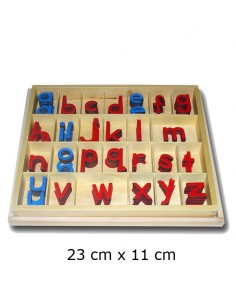 Movable Alphabet in Wood - Print  - Medium Size
