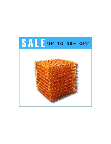 Golden Bead Thousand Cube