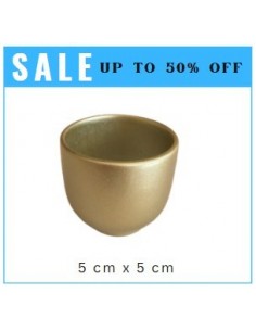 Golden Wooden Bowl