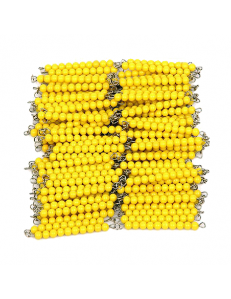 Yellow Bead Stairs in a Box