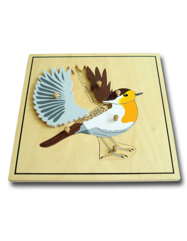 Bird Puzzle Skeleton