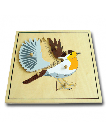 Bird Puzzle Skeleton