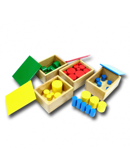 Knobless Cylinders (Set of 4) Knobless Cylinders (Set of 4)
