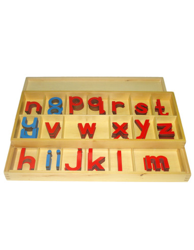 Movable Alphabet in Wood-Print-Large