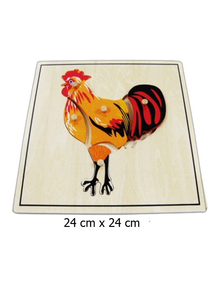 Rooster Puzzle Rooster Puzzle